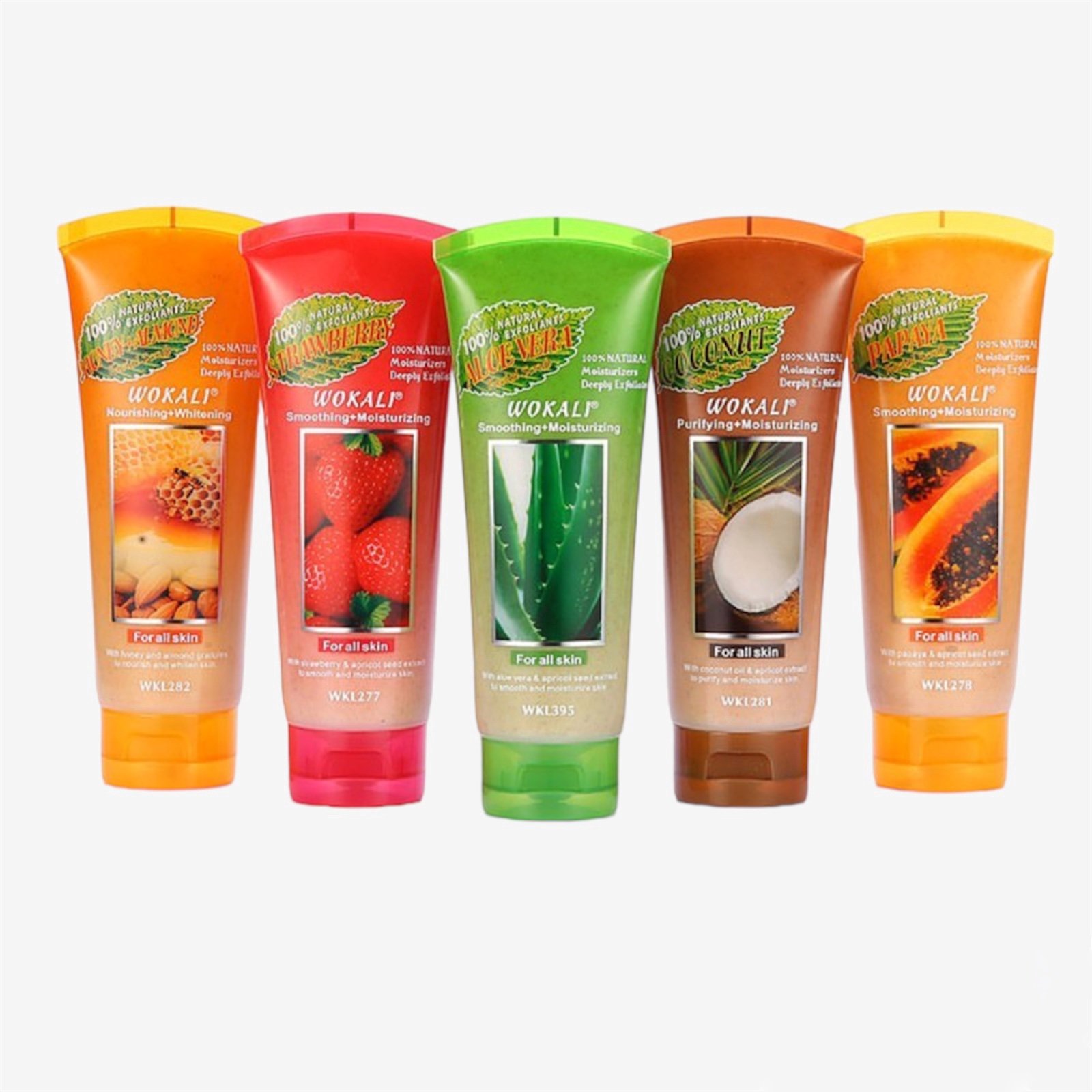 Exfoliante Facial Wokali Natural