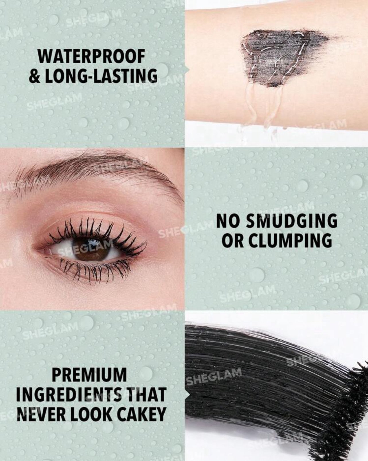 Máscara de Pestañas SHEGLAM WATERPROOF - Imagen 3