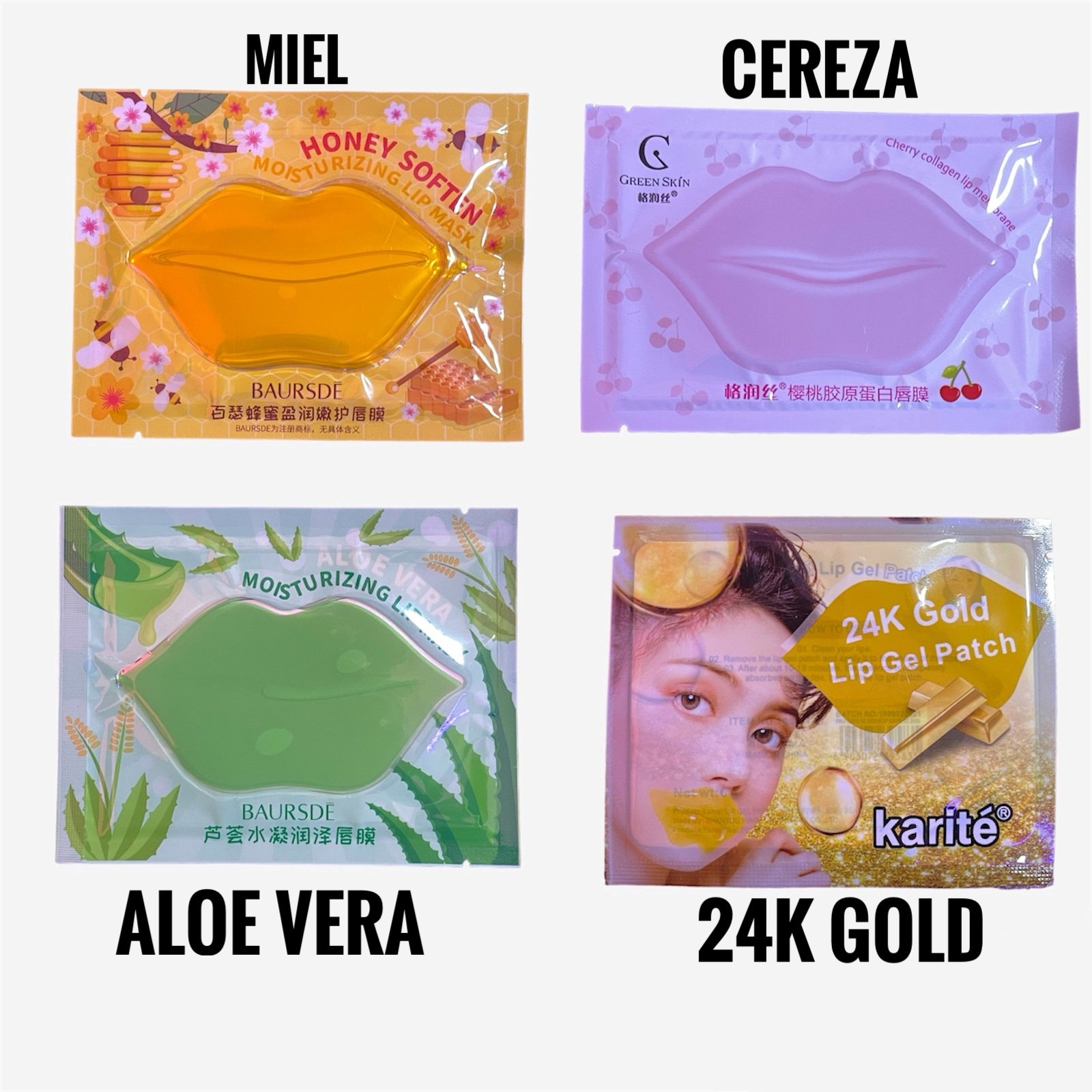 Mascarilla Parche Hydrogel para Labios