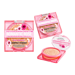 Polvo Compacto + Esponja KISS BEAUTY