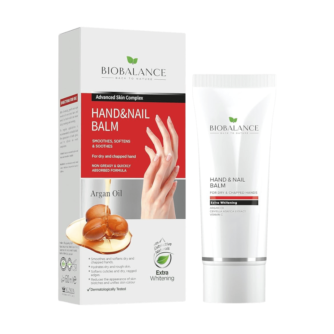 Bálsamo para Manos y Cutículas Aceite de Argán Bio Balance