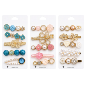 Set de 5 Hebillas para Pelo