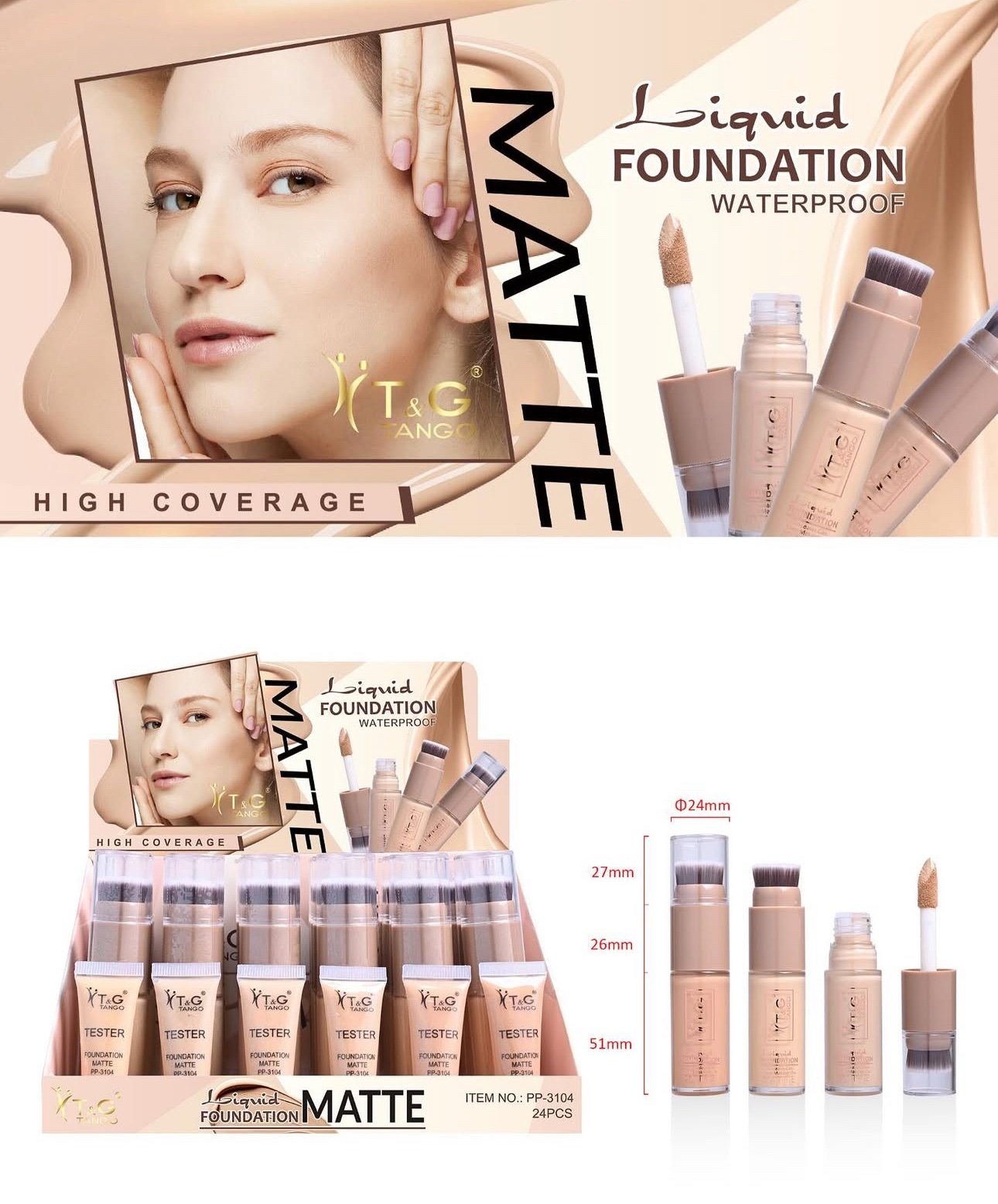 Base con Brocha TANGO - Imagen 2