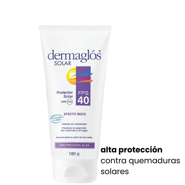 Protector Solar EFECTO SECO DERMAGLOS - Imagen 2