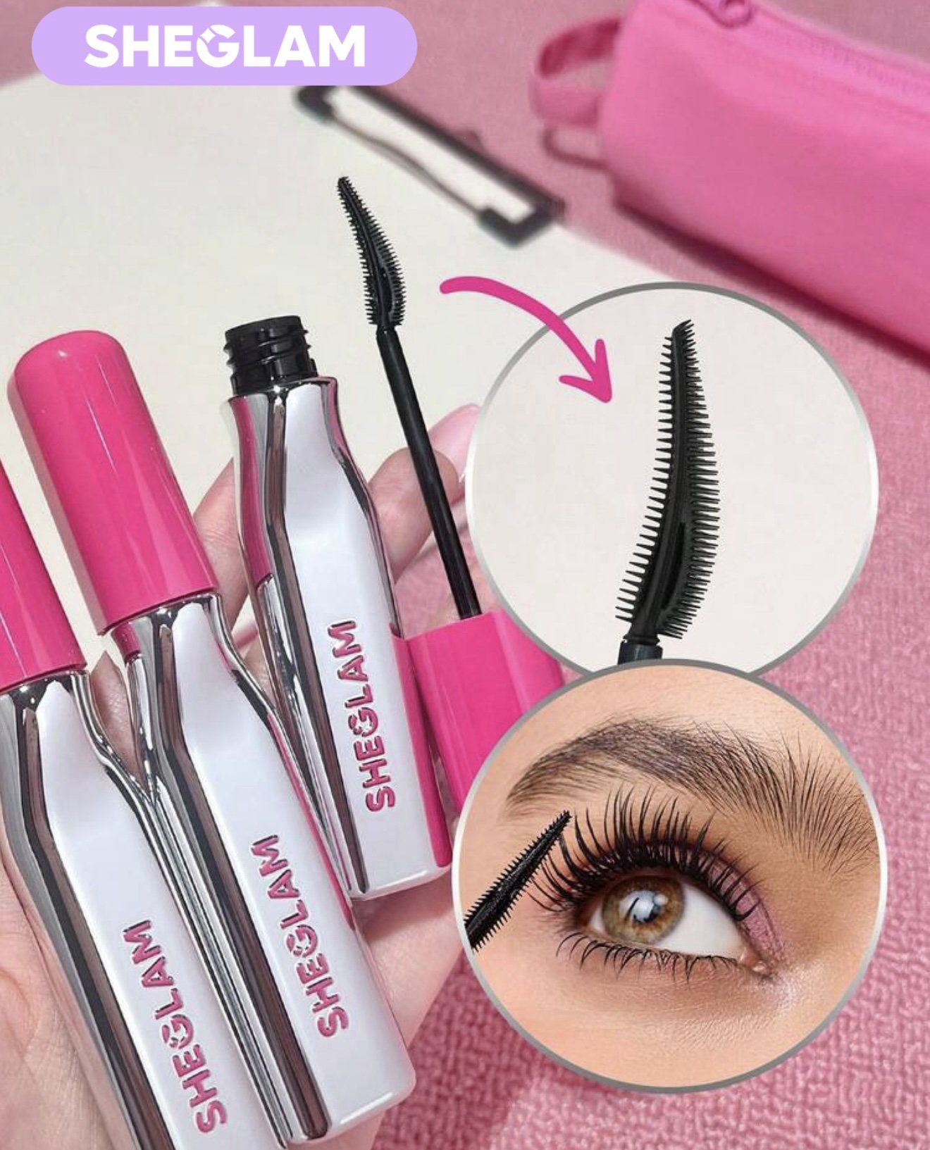 Máscara de Pestañas Lashligther SHEGLAM - Imagen 2