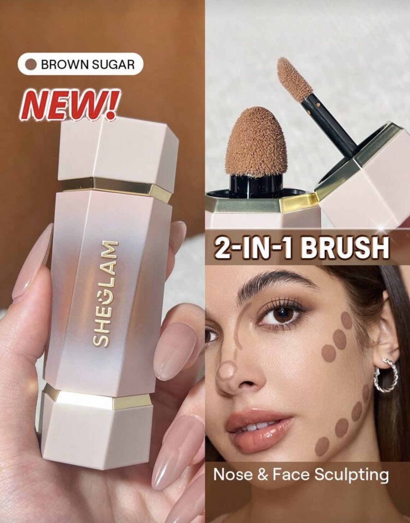 Contorno Sculpt Doble SHEGLAM - Imagen 2