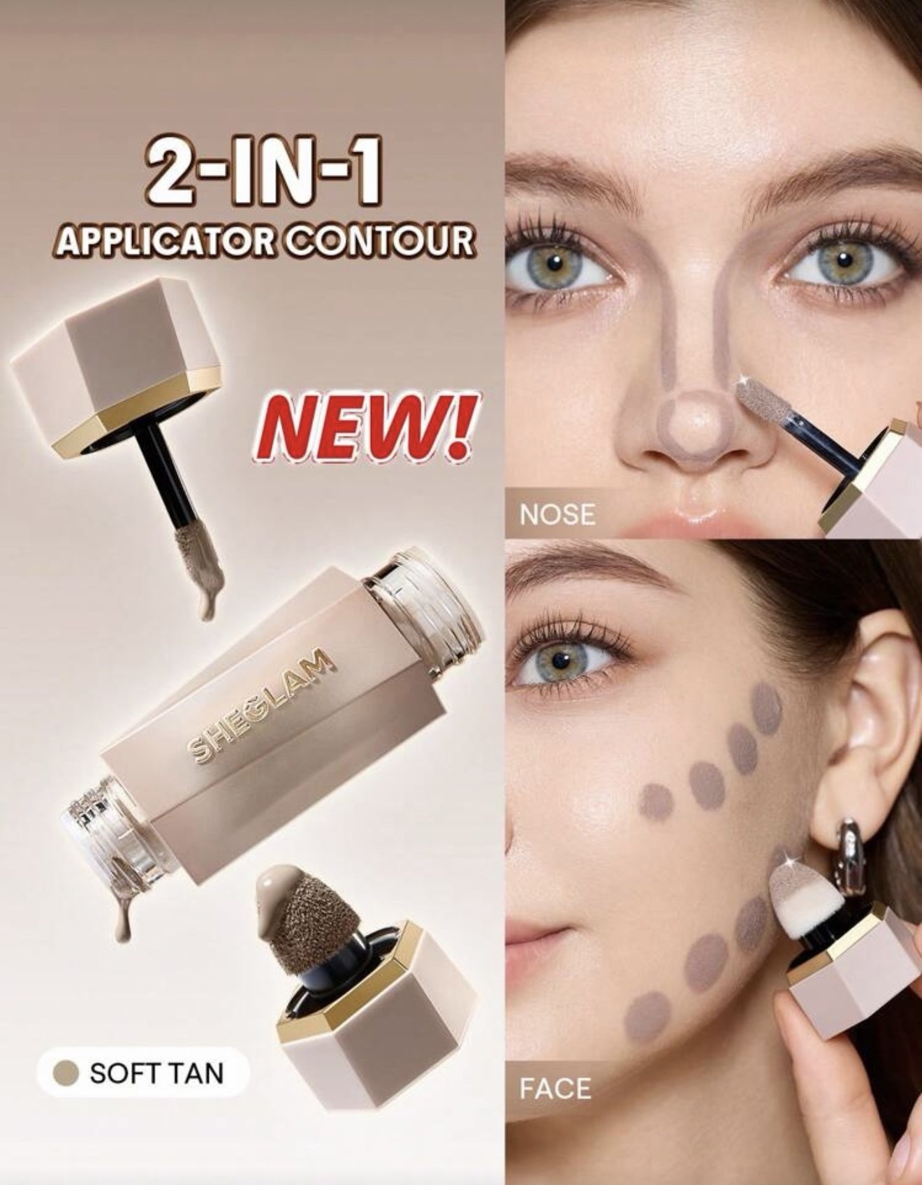 Contorno Sculpt Doble SHEGLAM - Imagen 5
