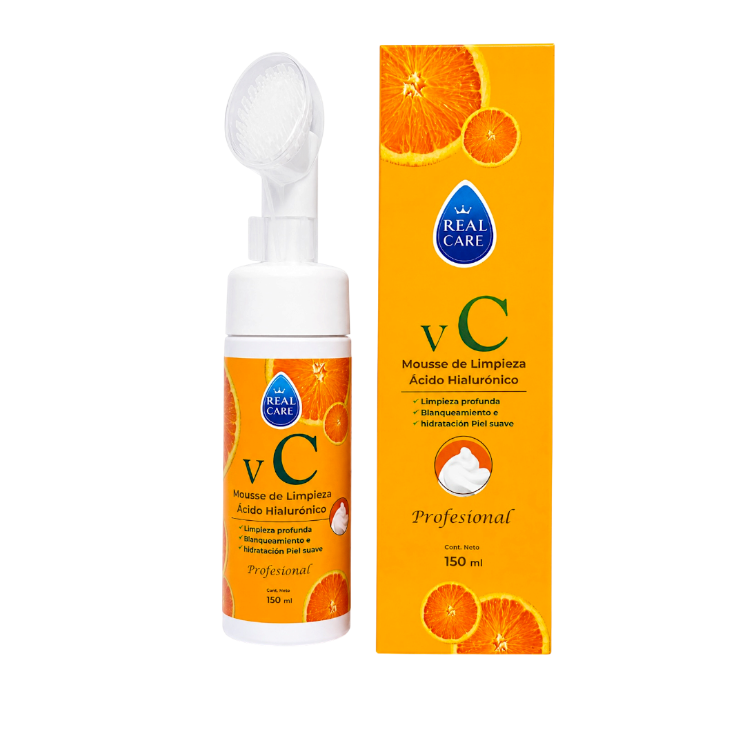 Mousse de Limpieza Vit C REAL CARE