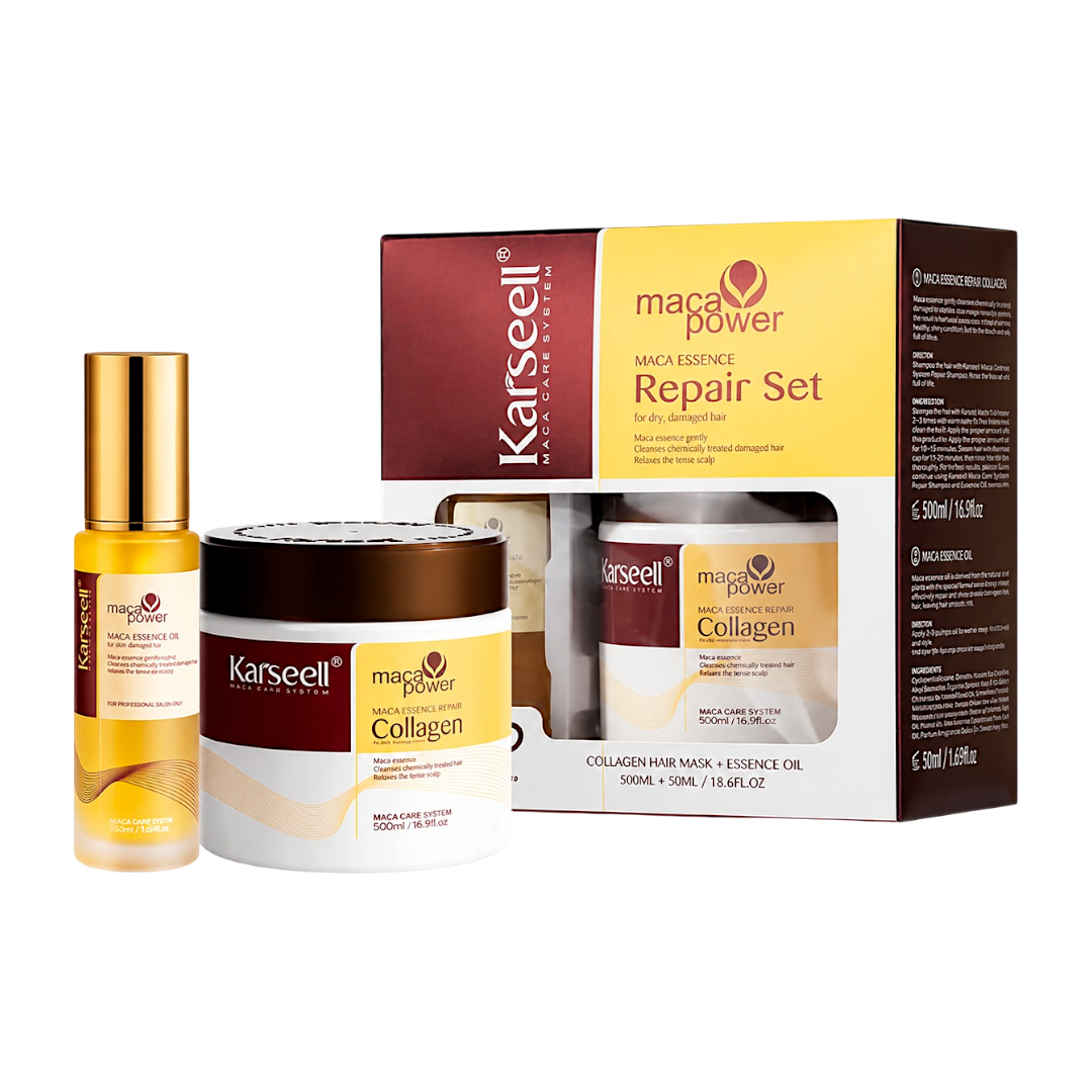 Kit Aceite 50ml + Mascarilla 500ml KARSEELL