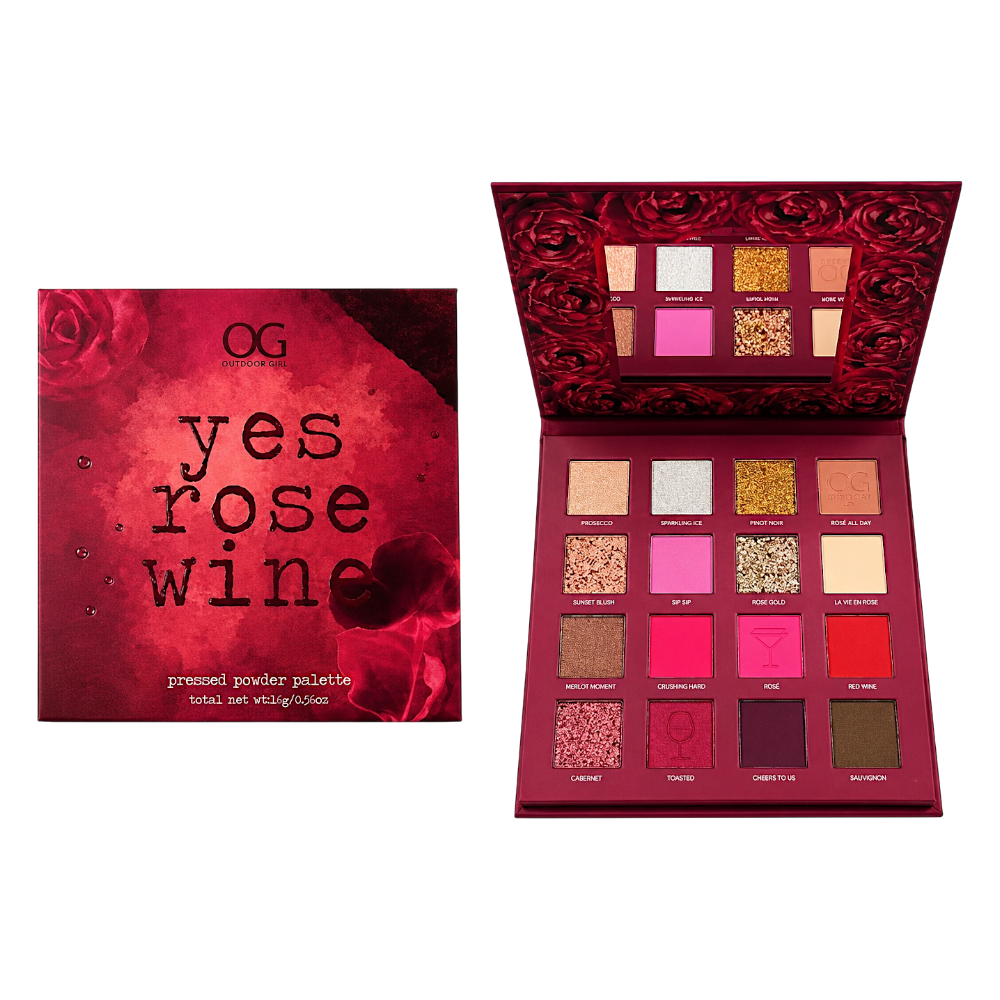 Paleta de Sombras YES ROSE WINE OG