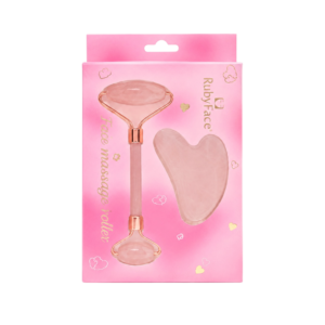 Kit Masajeador con Gua Sha Ruby Face