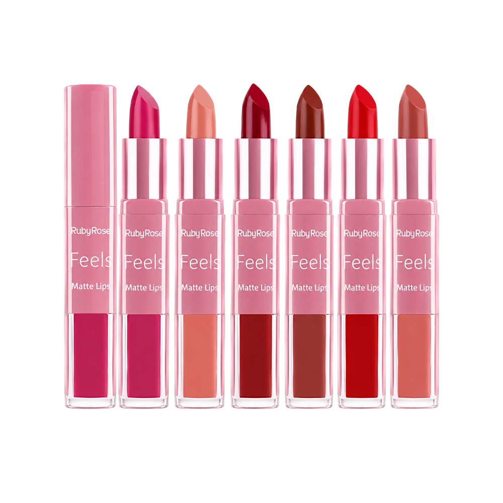 Labial Duo Matte FEELS RUBY ROSE