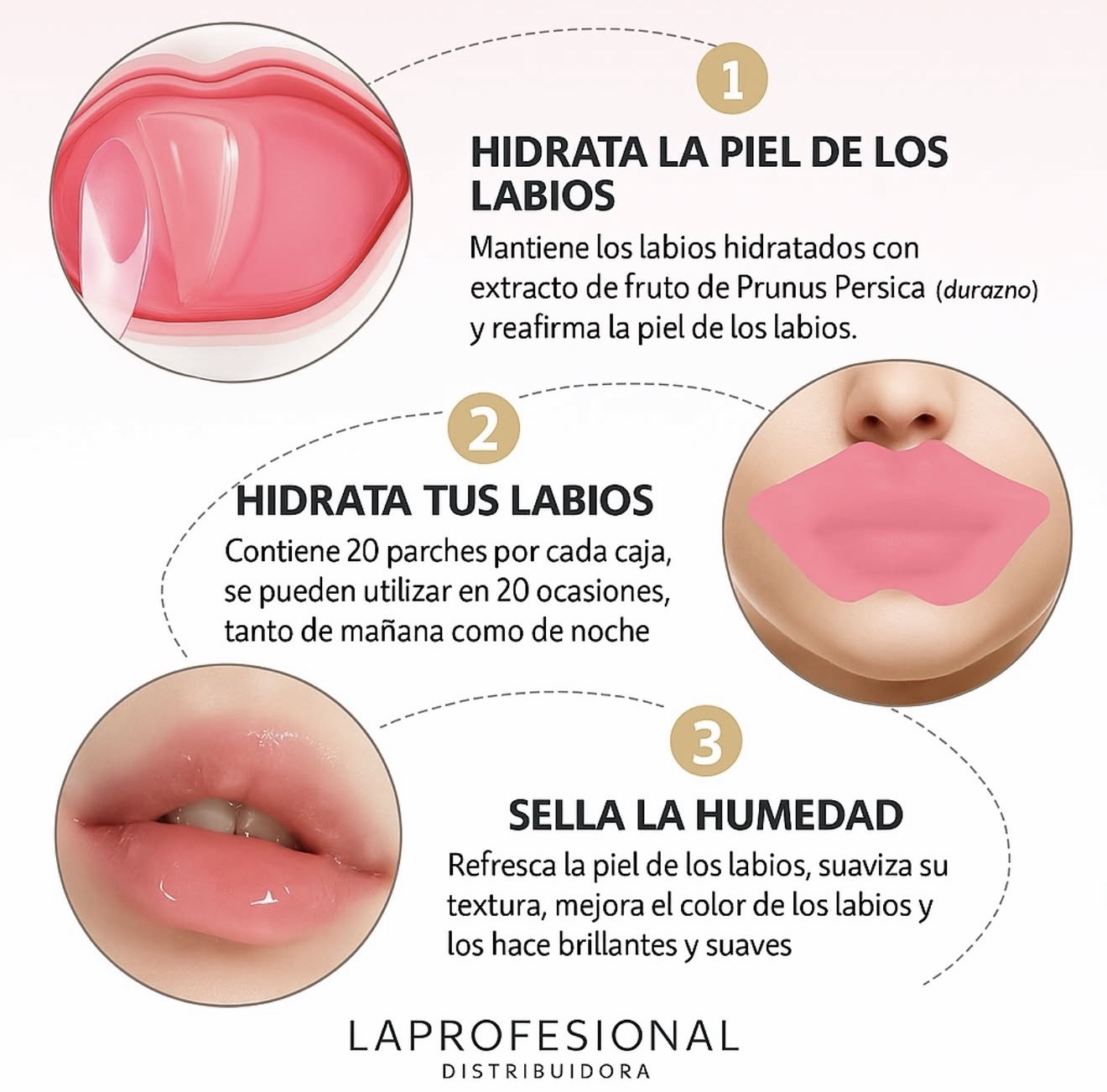 Parche Hydrogel para Labios REAL CARE - Imagen 2
