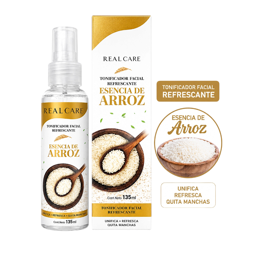 Loción Esencia de Arroz REAL CARE