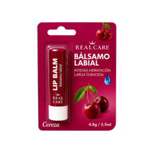 Bálsamo Labial Humectante Cereza REAL CARE