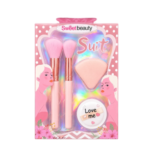 Kit de Brochas para Polvos y Rubor SWEETBEAUTY