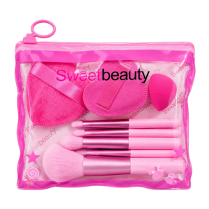 Cartuchera con Brochas y Esponjas SWEETBEAUTY