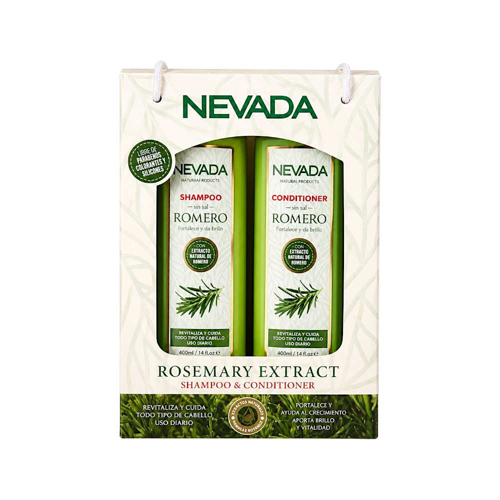 Kit Shampoo y Acondicionador EXTRACTO DE ROMERO NEVADA