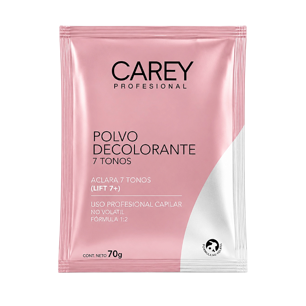 Polvo Decolorante 7 Tonos CAREY 70gr