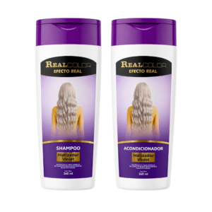 Shampoo y Acondicionador Matizador Violet REAL COLOR