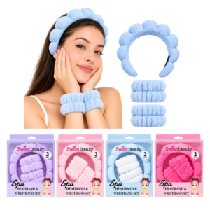 Vincha Diadema con Muñequera SWEET BEAUTY