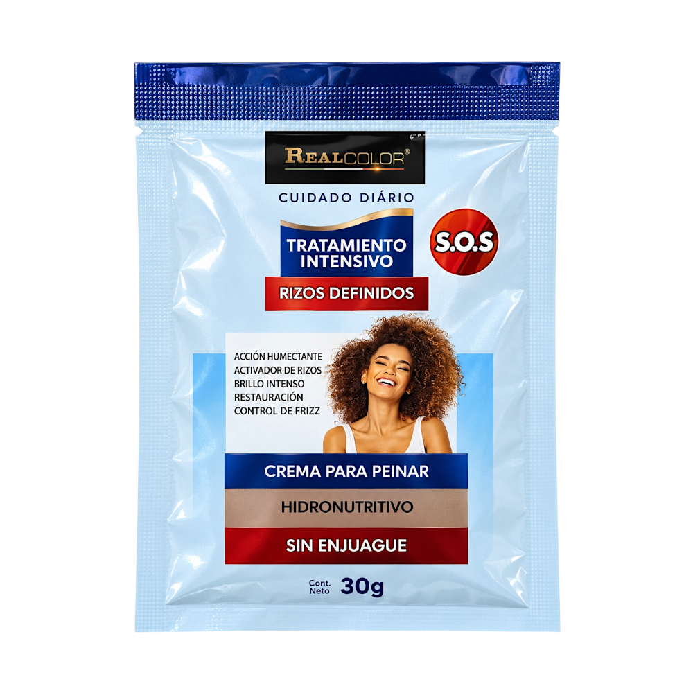 Crema de Peinar en Sachet REAL COLOR 30gr