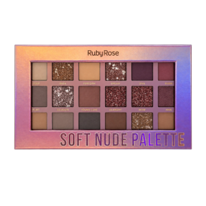 Paleta de Sombras SOFT NUDE Ruby Rose