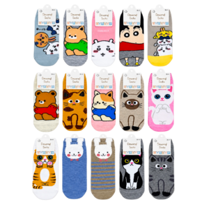 Medias con Diseño DINOUMQI